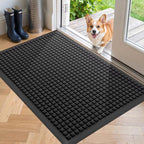 Front Door Mat Outside Entrance, Heavy Duty Waterproof Doormat | 31.5"x20" by WELDUN%E2%80%94IdealChoiceforHome