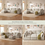 mopio Oversized Modular Sectional Sofa - Image 4