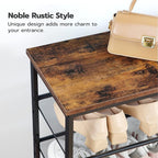 HOOBRO Shoe Rack for Entryway, 4-Tier Shoe Organizer - Image 7