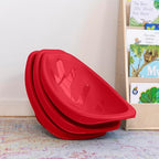 ECR4Kids Plastic Leaf Scoop Floor Rocker Seat, Classroom Furniture - Image 9