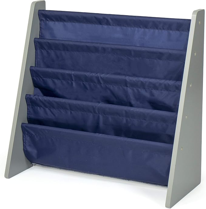 Humble Crew Kids Bookshelf, 4-Tier Front-Facing Book Display Organizer by HumbleCrew