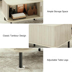 ONBRILL 47.2 Inch Mid Century Modern Coffee Table - Image 6