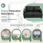YOUDENOVA 63” Corduroy Loveseat Sofa Couch - Image 7