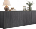 SICOTAS Buffet Cabinet with Storage Accent Sideboard Modern Credenza with Doors by SICOTAS