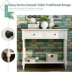 Harper & Bright Designs TREXM Daisy Series Console Table Traditional Design - Image 4