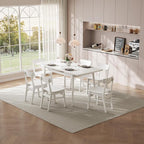 Muwuele Solid Wood Extendable Dining Table - Image 2