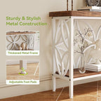 LITTLE TREE Sofa Table, 70.9 Inch Industrial Behind Couch Table - Image 8