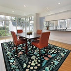 Area Rugs for Living Room, Washable 5x7 Vintage Rug for Bedroom, Non-Slip - Image 3