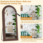 ZHUNFA External Three-Layer Arched Full Length Mirror - Image 3