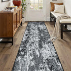 RELEANY Washable Runner 2'x10' Abstract Area Rug - Image 3