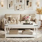 Homieasy 43.3” Rectangular Coffee Table - Image 3