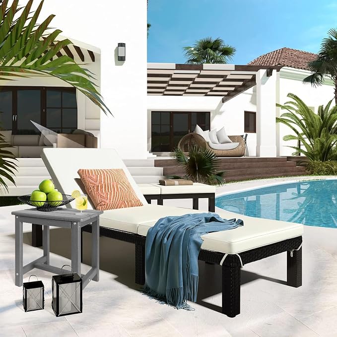 GARDENSTAR Adirondack Square Side Table, one-Tier Outdoor end Table, Patio Side - Image 6