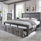 Aitjunz Farmhouse King Size Bed Frame by AITJUNZ