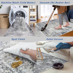 7x10 Rug for Living Room Washable – Non-Slip Soft Carpet for Bedroom Dining Room - Image 7