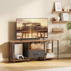 JARHETUN TV Stand with Fabric Drawer - Image 7