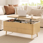 Lift Top Coffee Table with Storage by Curlaky