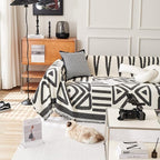 VClife Bohemian Sofa Cover for Couch, Washable 3-Seaters Couch Cover for Dog - Image 5