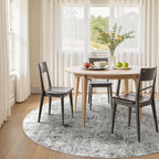 RELEANY Washable Round 6ft Area Rug - Image 3