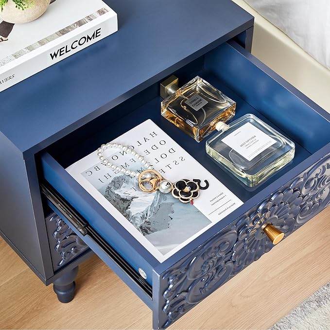 Nightstand, Farmhouse Bedside Table - Image 6