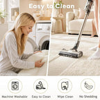 Ophanie Small Ivory Entryway Throw Rugs - Image 3