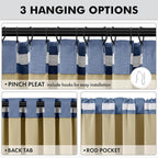 MIULEE 100% Blackout Linen Curtains - Image 5