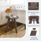 Outdoor Side Table, HDPS Outdoor Table, Small Round Side Table Weather-Resistant - Image 5
