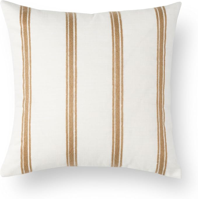 Crumbs Home Modern Farmhouse Fall Linen Indoor Outdoor Throw Pillow Cover Only - Image 6