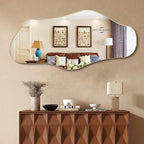 Large Irregular Mirror, Unique Shaped Abstract Wall Mirrors - Image 7