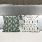 YCOLL Pillow Covers 16x16 Set of 4, Modern Sofa Throw Pillow Cover, Decorative - Image 4
