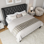 Einhomn King Size Platform Bed Frame - Image 8