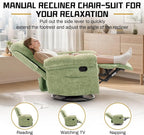 Korser Recliner Chair, Swivel Rocker Recliner Chair - Image 4