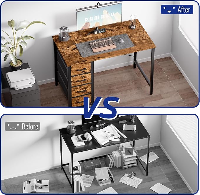Pamray 32 Inch Computer Desk - Image 5
