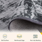 RELEANY Washable Runner 3'x6' Abstract Area Rug - Image 4