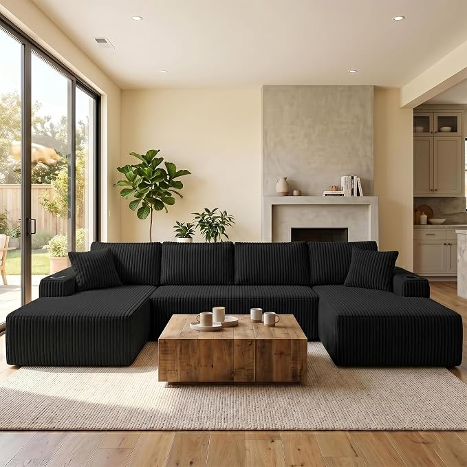 124" Oversized Sectional Couches by ivoros