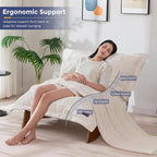 MAXYOYO Adjustable Living Room Chair, Convertible Bean Bag Chair & Recliner - Image 9