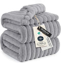 Bedsure Soft Cal Size Blanket for Bed Light Grey 102"x96" | Birthday Gifts for by Unknown