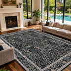 Extra Large 10x14 Area Rug for Living Room, Washable Rugs for Dining Room - Image 3