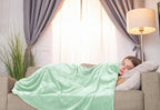 Utopia Bedding Soft Fleece Bed Blanket Twin Size Mint Green | Microfiber Plush - Image 7