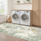 LOONGRUG Runner Rug 2x5 Machine Washable Non-Slip Kitchen Neutral Rug | Modern - Image 7