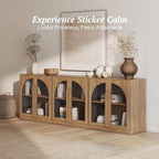 BELLEZE Bijou Set of 3 Modular Sideboard Cabinets - Image 4