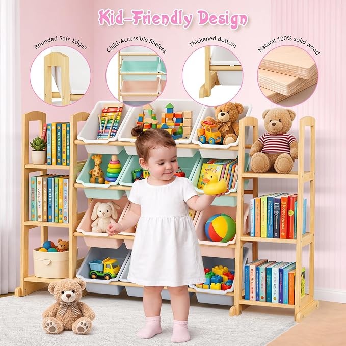Kids Toy Storage Organizer - Image 3