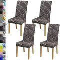 BIETYONE Stretch Dining Chair Covers Set of 4, Soft Removable Washable Kitchen by BIETYONE