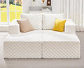 Hobestluk Modular Sectional Sofa Memory Foam Couch Sofa Bed Loveseat by YourHomeDeservesMore