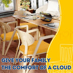 AAAAAcessories D-Shaped Chair Cushions, Machine-Washable Cover - Image 6