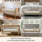 Martha Stewart Isla Entryway Accent Bench - Image 7