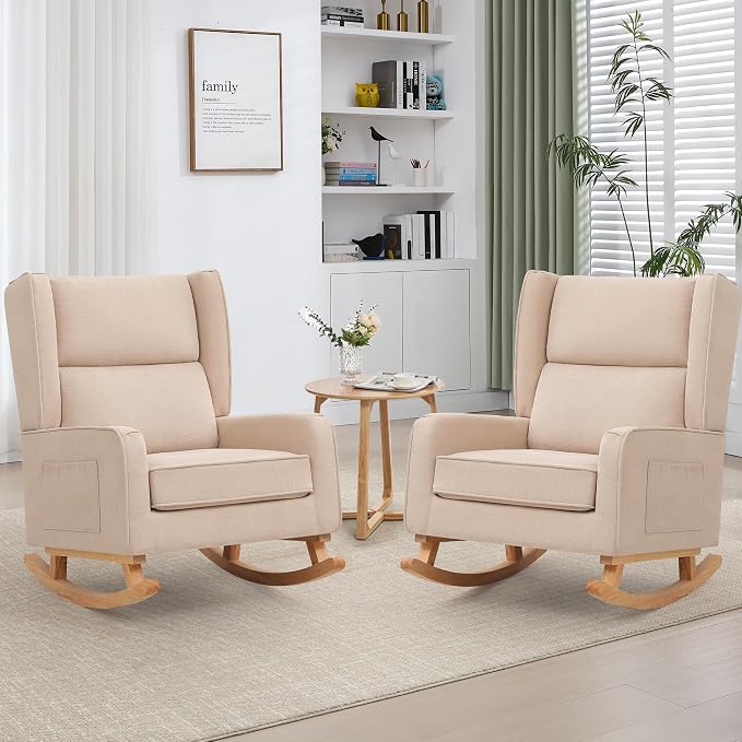 HCHAIRH Nursery Rocking Chairs, Rocking Chair Nursery by HCHAIRH