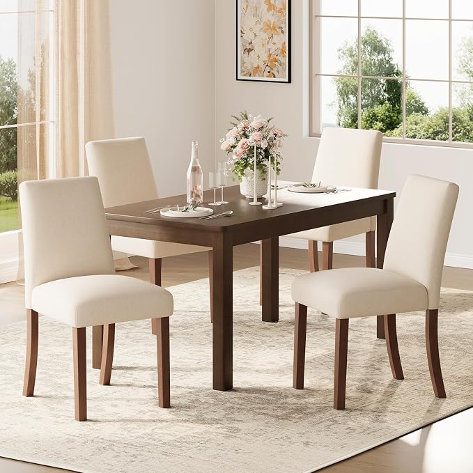 Dining Chairs Set of 4, Modern Dining Room Chairs by Unknown
