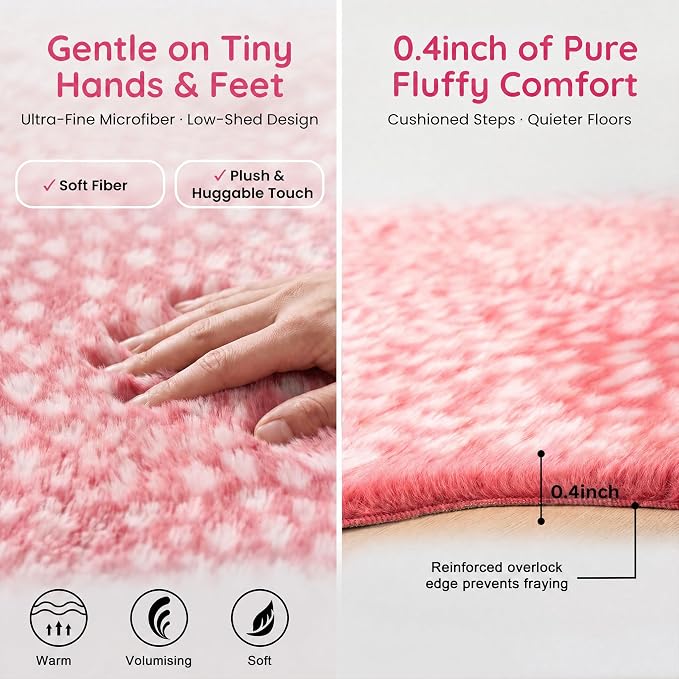 Pink Leopard Rug - Image 3