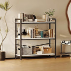 Book Shelf, 3 Tier Bookshelf 31.49" Width, Book Shelf Storage and Organization - Image 4
