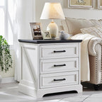 ACCOHOHO Farmhouse Nightstand - Image 3
